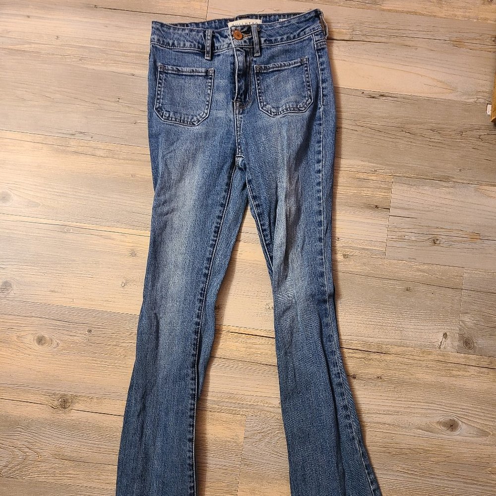 Bullhead flare denim
